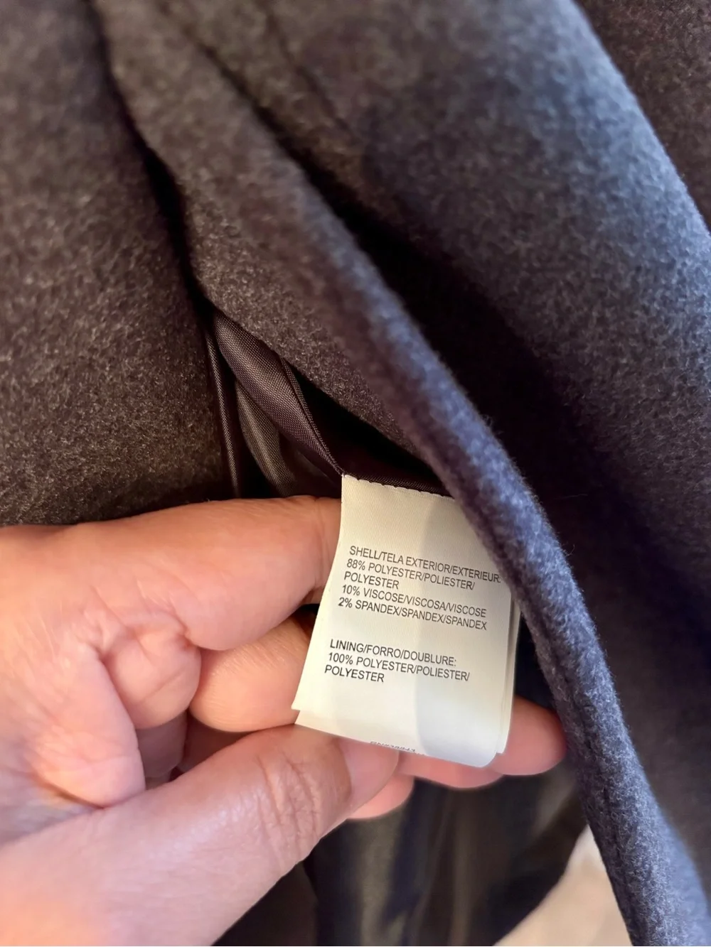 Brand New Rothschild Charcoal Bandmaster Coat with Pale Pink Accents.